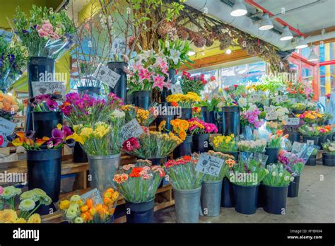 granville island flowers.